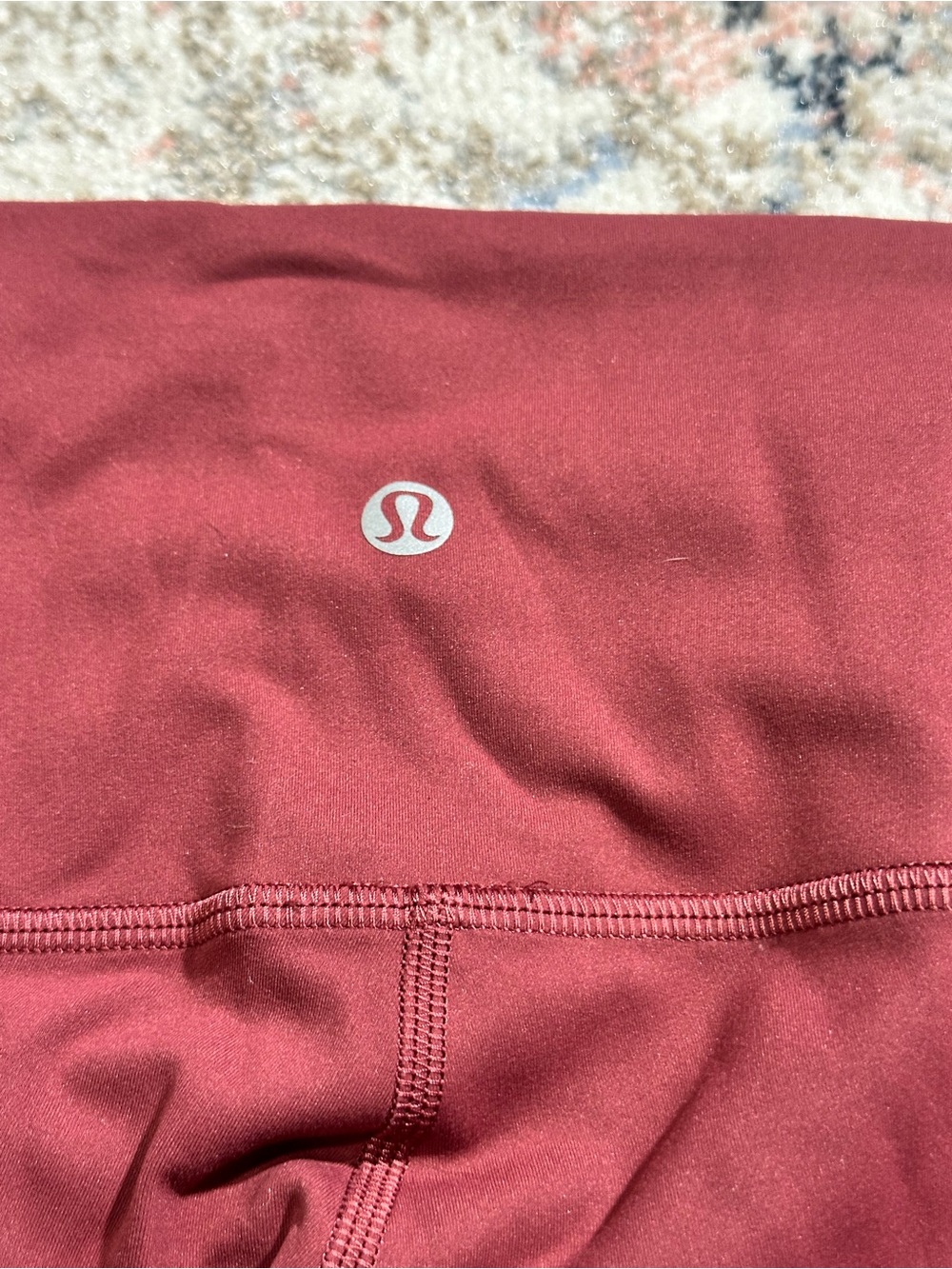 Lululemon Leggings in Deep Berry Red